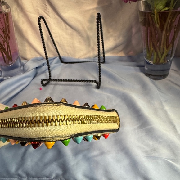 Christian Louboutin Multicolor Studded Wallet - Picture 5 of 9